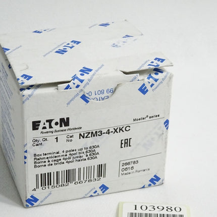 Eaton NZM3-4-XKC 266783 Rahmenklemme 4polig bis 630A / Neu OVP - Maranos.de