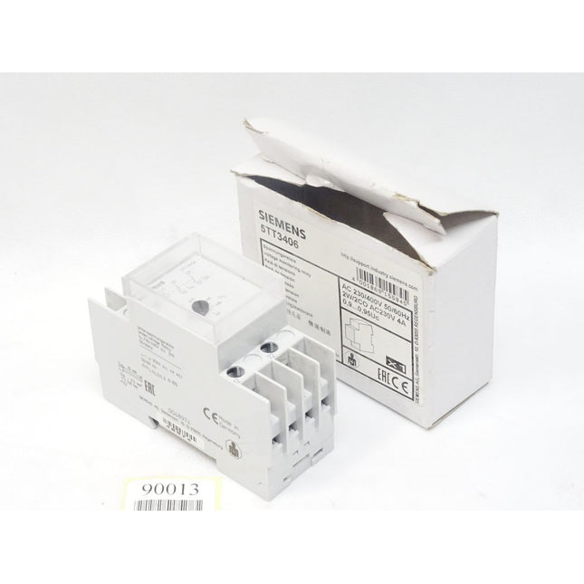 Siemens Spannungsrelais 5TT3406 / Neu OVP - Maranos.de
