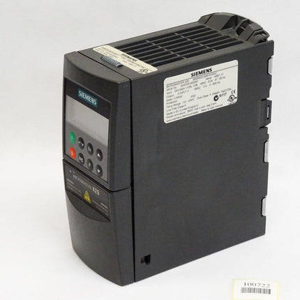 Siemens Micromaster420 6SE6420-2AB15-5AA1 0.55kW mit BOP 6SE6400-0BP00-0AA0 - Maranos.de