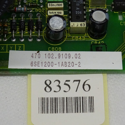 Siemens 6SE1200-1AB20-2 / 6SE 1200-1AB20-2 / Simovert / Neu - Maranos.de