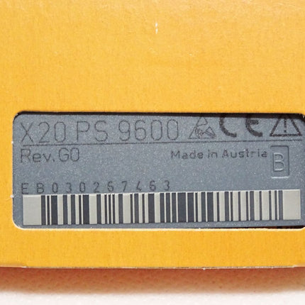 B&R X20PS9600 X20 PS 9600 Rev.G0 Einspeisemodul / Neu OVP - Maranos.de