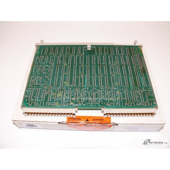 Siemens 6ES5340-3KA21 Simatic S5 6ES5 340-3KA21 E:01 - Maranos.de