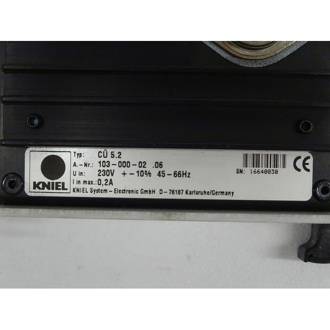 KNIEL CÜ 5.2 Linearregler CÜ5.2 230V 103-000-02 .06 - Maranos.de