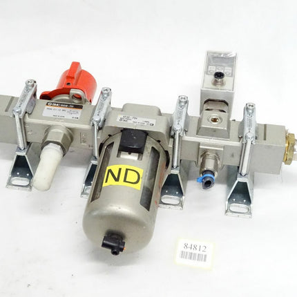 SMC ISE70-F02-65 + AF40-F04 + Handabsperrventil VHS40-F04 - Maranos.de