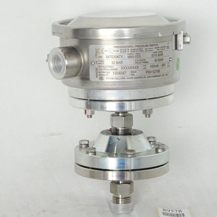 Wika Ettore Cella MWXXDS Plattenfeder-Druckschalter 0/10bar / Neu - Maranos.de