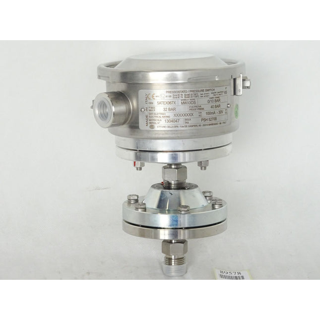 Wika Ettore Cella MWXXDS Plattenfeder-Druckschalter 0/10bar / Neu - Maranos.de