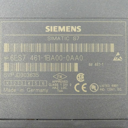 Siemens Simatic S7 6ES7461-1BA00-0AA0 / 6ES7461-1BA00-0AA0 - Maranos.de