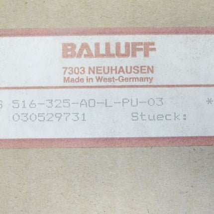 Balluff Induktiver Sensor BES516-325-AO-L-PU-03 / BES 516-325-AO-L-PU-03 / Inhalt : 5 Stück / Neu OVP - Maranos.de