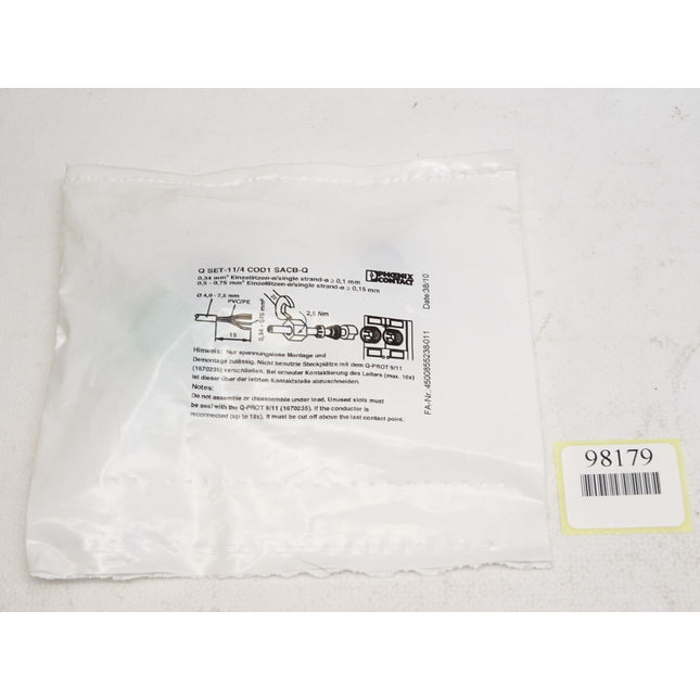 Phoenix Contact 1670743 Q SET-11/4 COD1 SACB-Q Verschraubung-Set / Neu OVP - Maranos.de