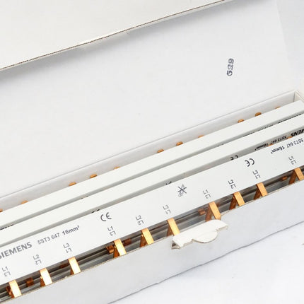 Siemens Sammelschiene 12 Anschlüsse 5ST3647 / Inhalt : 8 Stück / Neu OVP - Maranos.de