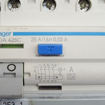 Hager CDA 425C FI-Schutzschalter CDA425C - Maranos.de