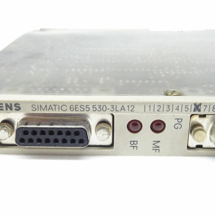 Siemens 6ES5530-3LA12 Simatic S5 6ES5 530-3LA12 E:06 - Maranos.de