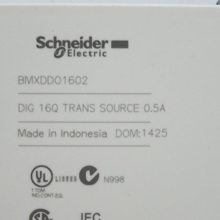Schneider Electric BMXDDO1602 Modicon X80-E/A-Modul DIG 16Q TRANS SOURCE 0.5A - Maranos.de