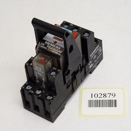 Siemens PT3A5T30 Relais PT370730 mit Sockel PT78730 - Maranos.de