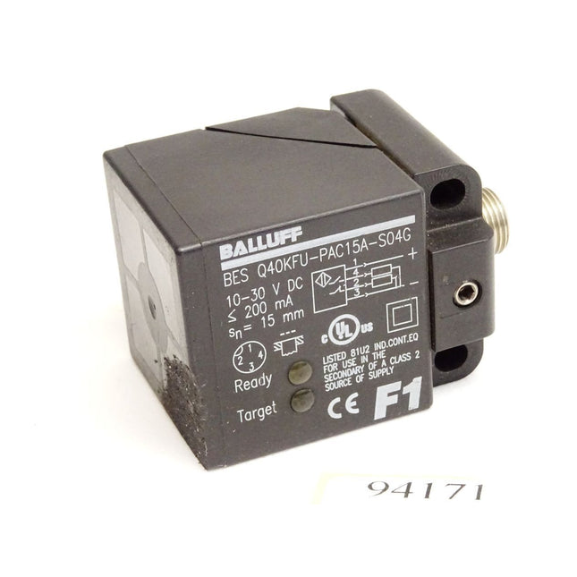 Balluff Induktive Faktor 1-Sensor BES022K BES Q40KFU-PAC15A-S04G - Maranos.de