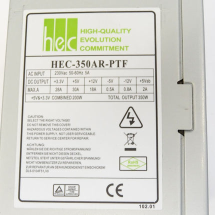 HEC Power Supply HEC-350AR-PTF 350W - Maranos.de