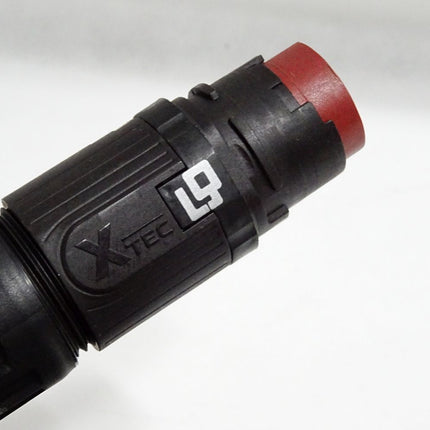 LQ Group X-TEC 23 Leistungsstecker mit Kabel 3+PE+5 Kunststoff gerade 1116874-01000 ca 10m / Unbenutzt - Maranos.de
