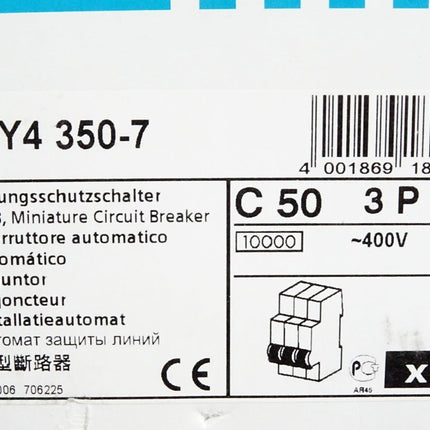 Siemens Leitungsschutzschalter 5SY4350-7 / Neu OVP - Maranos.de