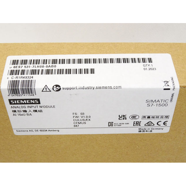 Siemens S7-1500 6ES7531-7LH00-0AB0 6ES7 531-7LH00-0AB0 / Neu OVP versiegelt - Maranos.de