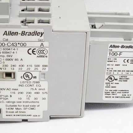 Allen-Bradley Schütz 100-C43*00 100-F - Maranos.de