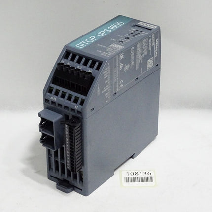 Siemens Sitop UPS1600 Power Supply 6EP4136-3AB00-2AY0 6EP4 136-3AB00-2AY0 - Maranos.de