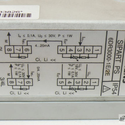 Siemens 6DR3000-1E/2E SIPART PS 6DR3 000-1E/2E - Maranos.de