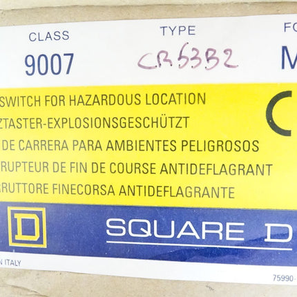 Square D Limit switch 9007 CR53B2 / Neu OVP - Maranos.de