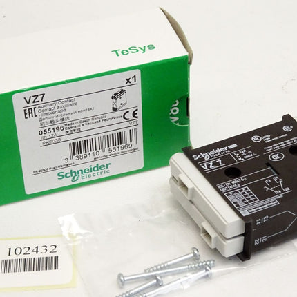 Schneider VZ7 Hilfskontakt 055196 / Neu OVP - Maranos.de