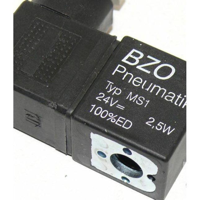 Festo BZO Pneumatik MS1 Magnetventil 24V 2,5W 100% ED + Stecker - Maranos.de