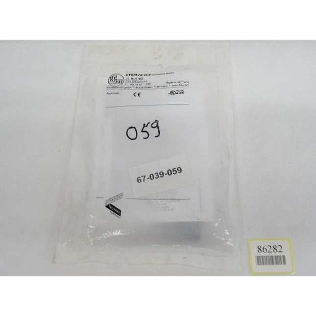 Ifm electronic Efector200 / OJ5039 / OJELFPKG/SO/AS / Neu OVP - Maranos.de