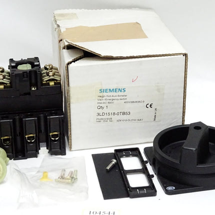 Siemens Haupt-/Not-Aus-Scahlter 3LD1518-0TB53 / Neu OVP - Maranos.de
