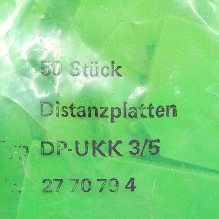 Phoenix Contact Distanzplatten / Inhalt : 30 Stück / DP-UKK3/5 / 2770794 / Neu OVP - Maranos.de