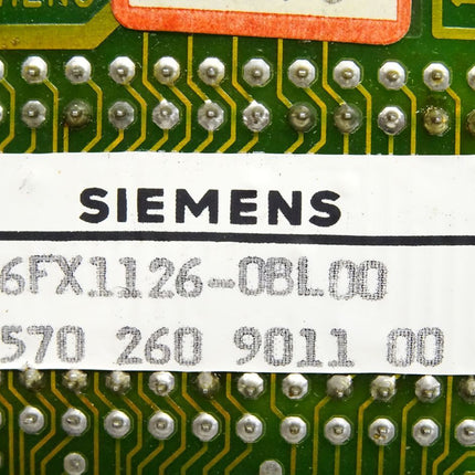 Siemens 6FX1126-0BL00 5702609011.00 Memory Submodule - Maranos.de