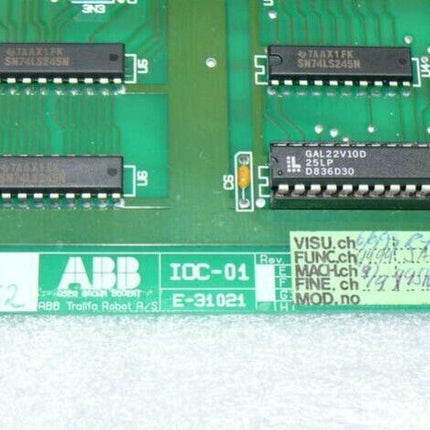 ABB IOC-01 E-31021, E031021 ,3E031021, E31021 I/O Card Rev. C - Maranos.de