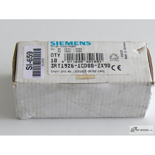 Siemens 3RT1926-1CD00-ZX90 Surge Suppressor 3RT1 926-1CD00-ZX90 NEU-OVP versiegelt - Maranos.de