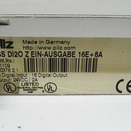 Pilz PSS DI2O Z EIN-AUSGABE 16E+8A / 301109  / Version 2.1 - Maranos.de