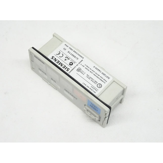 Siemens 3UF7200-1AA00-0 Simocode Pro Interface Panel - Maranos.de