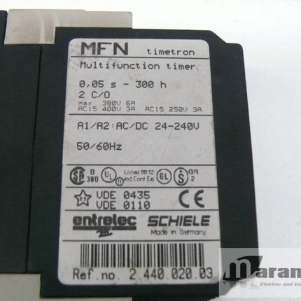 Schiele timerion MFN Multifunktion-Relais 2.440.020.03 - Maranos.de