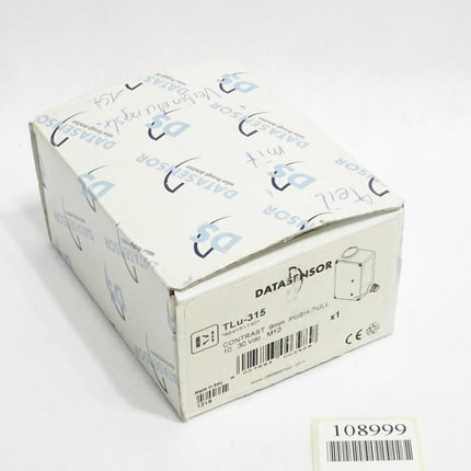 Datasensor TLu-315 Contrast sensor 9mm white push-pull M12 / Neu OVP - Maranos.de