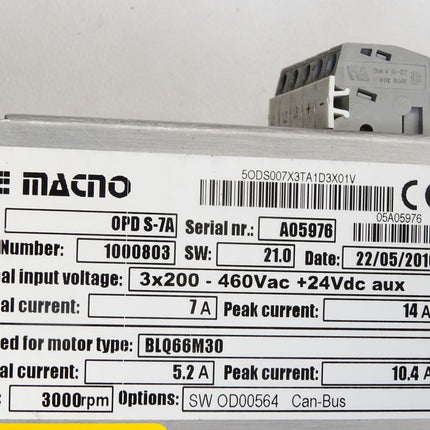 TDE Macno OPDS-7A 0PDS-7A - Maranos.de