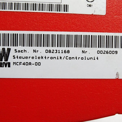 SEW Eurodrive Umrichter 3kW MCF40A0030-5A3-4-00 08267405 Steuerkopf MCF40A-00 08231168 MDX60A0030-5A3-4-00 08227195 MCF40A-00 08231168 - Maranos.de