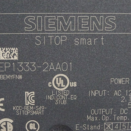 Siemens Sitop Smart 6EP1333-2AA01 - Maranos.de