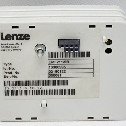 Lenze EMF2113IB 13300995 33.2113IB.1E.12 Interbus Fieldbus Modul - Maranos.de