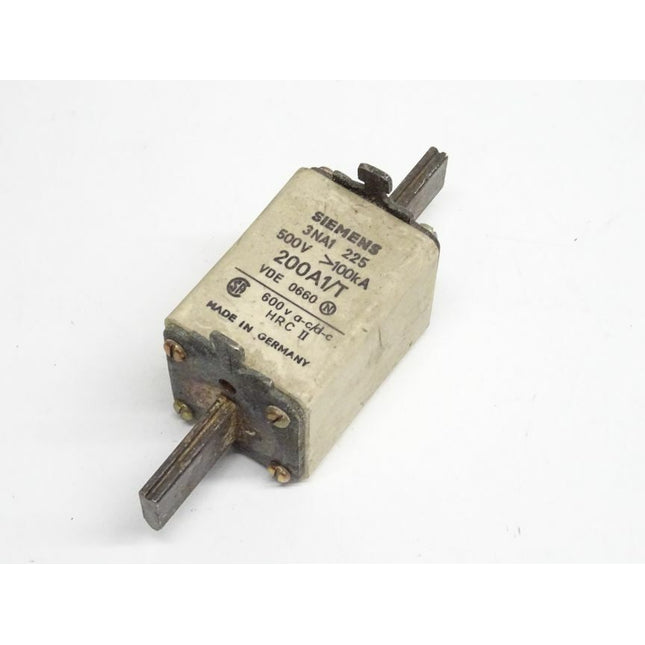 Siemens 3NA1 225 Sicherung 500V / 200A 1/T / 3NA1225 / VDE0660 - Maranos.de