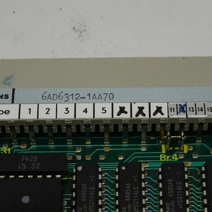Siemens 6AD6312-1AA70 Steuerplatine 6AD6 312-1AA70 E:12 - Maranos.de