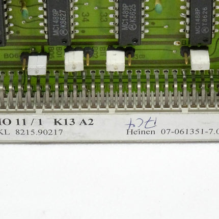 Heinen SIO11 /1 K13 A2 Platine 8215.90217 // 07-061351-7.0-011 - Maranos.de