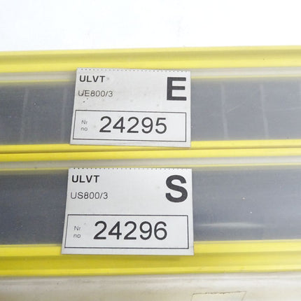 Fiessler Sicherheitslichtschranke ULVT 800/3 S 24296 Sender ULVT800/3 + Empfänger 24295 ULVT 800/3 E Neu - Maranos.de
