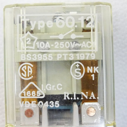 Relé Finder Serie 60 / 60.12.9.220 / Neu (Preis pro Stück) - Maranos.de