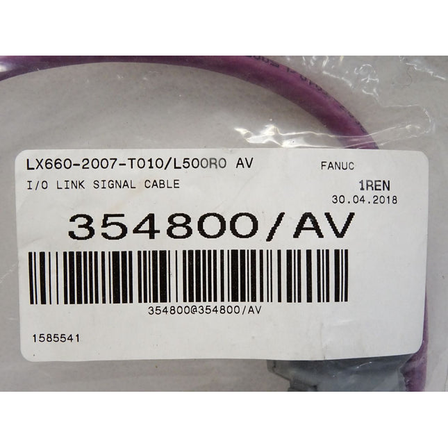 Fanuc I/O Link Signal Cable LX660-2007-T010/L500R0 / Neu OVP - Maranos.de