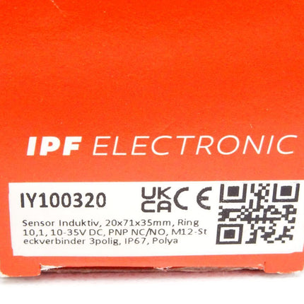 Ipf electronic IY100320 Sensor Induktiv / Neu OVP - Maranos.de